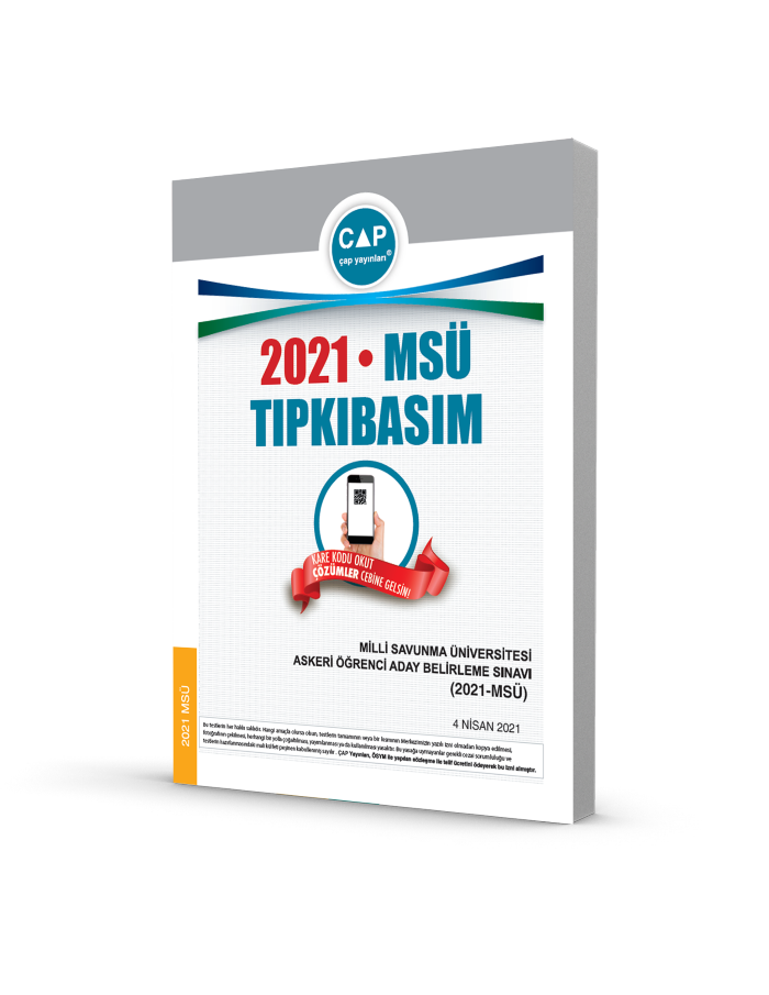 ÜNİV. HAZ TIPKI BASIM DENEME (MSÜ) - 2021